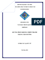 Nhóm 5-Phản kháng chiến tranh trong thơ Đường