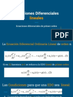 .EDO Lineales de Primer Orden