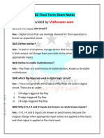 CS302 Short Notes Final