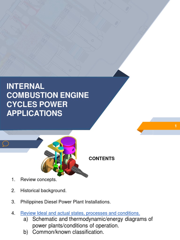 02 Internal Combustion Engine Lecture | PDF | Diesel Engine | Internal