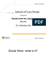 Defining Social Work