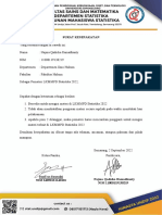 Mou Pembicara LKMMPD Statistika 2022 - Najma Qadisha Ramadhanty