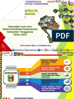 Paparan Rakor Perencanaan Penyusunan Renstra 2426