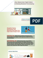 Ketentuan Menghitung BM Dan PDRI Barang Bawaan Penumpang