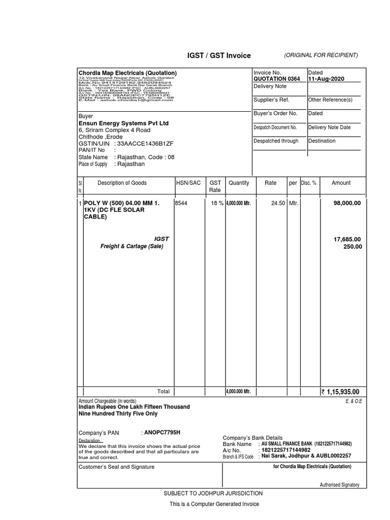Accounting Voucher PDF Invoice Economies