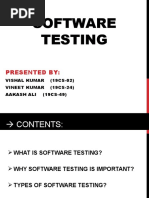 Software Testing Presentation