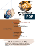 C6 - Investment Incentives