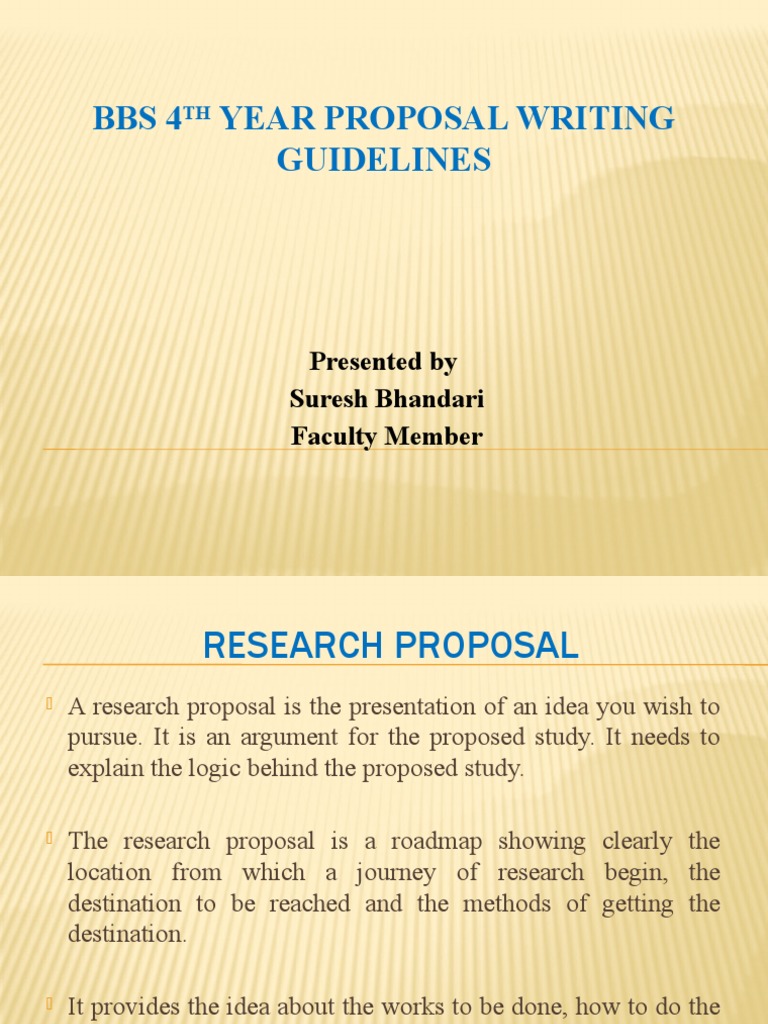 bbs-4th-year-proposal-writing-guidelines-pdf-sampling-statistics