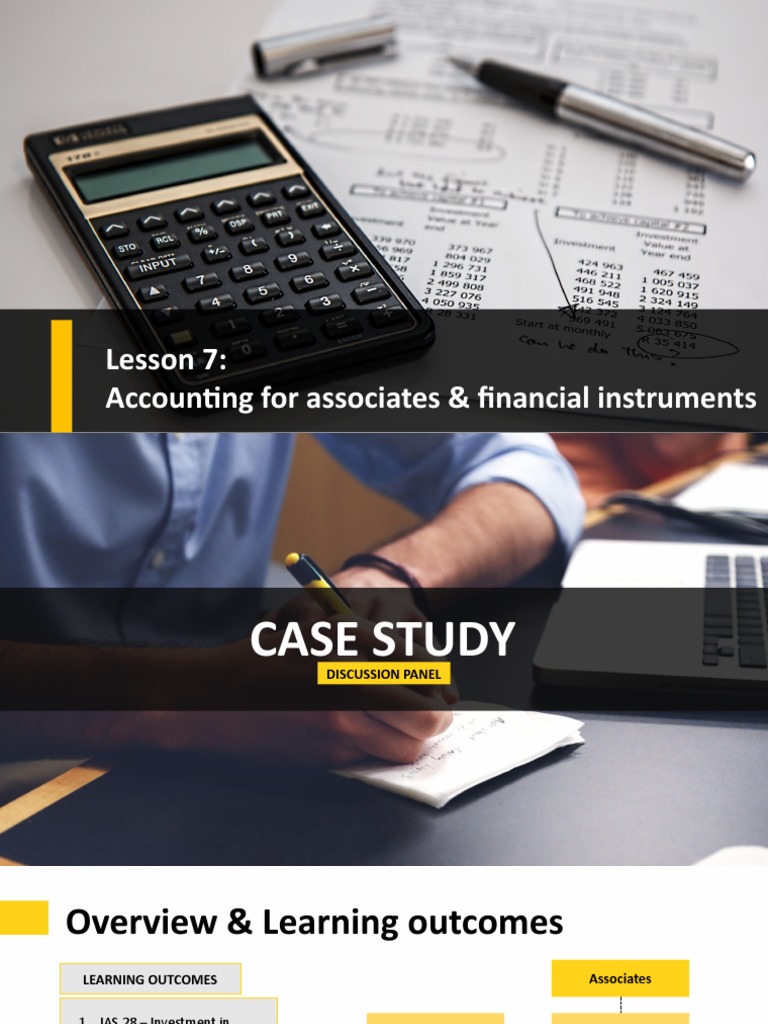 IAS 28 IFRS 9 (Accounting For Associates and Financial Instruments