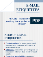 E-Mail Etiquettes