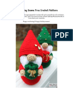 The Holiday Gnome Free Crochet Pattern by Laura Jaworski PDF