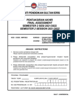 HNP3053 Dasar Dan Pentadbiran Awam Di Malaysia