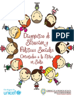 Diagnóstico de Situación y Políticas Sociales Orientadas A La Niñez en Salta