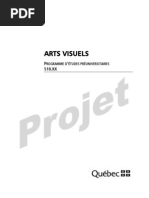 Revised Fine Arts 510.XX Arts Visuels (Projet Sans La FG)