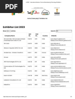 IMTEX - International Machine Tool and Manufacturing Technology Exhibition