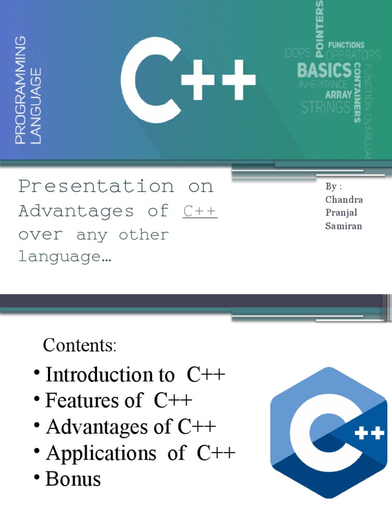 Presentation On Advantages of Over PDF C++ Thread