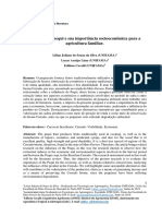 A Cultura Do Pequi e Sua Importância Socioeconômica para A Agricultura Familiar.