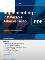 TPG002 - Implementing - Instalação e Administração (2019-v0.1-GB)
