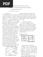 Measurements of Equivalent Salt Deposit Density (ESDD) On A Suspension Insulator