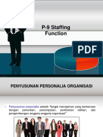 P-9 Staffing Function