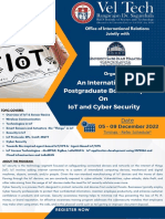 International Postgraduate Boot Camp On IoT and Cyber Security