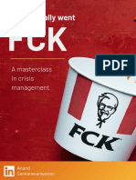 KFC crisis management masterclass: How turning "FCK