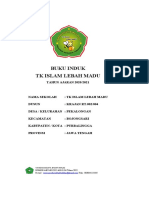 TK Islam Lebah Madu Buku Induk 2020-2023