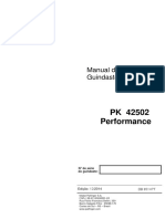 Manual de Operação-Guindaste Hidráulico-Pk42502 Performance