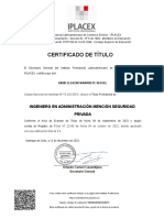 Certificado Titulo David Navarrete