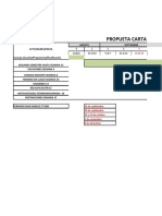 Propuesta de Carta Gantt 2 Semestre