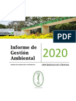 Informe de Gestion Ambiental 2020