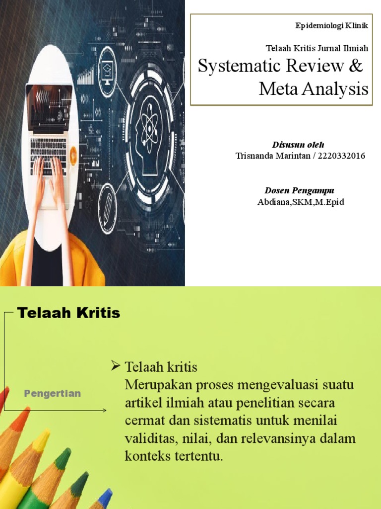 Perbedaan Systematic Review dan Meta Analysis | PDF