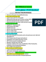 Cardiovascular Clinical Examination Findings