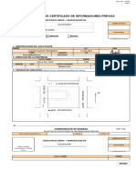 Certificado Solicitud de Informaciones Previas