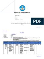 Silabus IPA Kelas 8