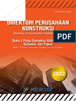 Direktori Perusahaan Konstruksi 2022, Buku I - Pulau Sumatera, Kalimantan, Sulawesi, Dan Papua