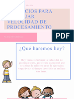 Velocidad de Procesamiento Ps. Javiera Montecino