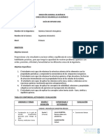 Guía de Química General para Ingeniería Automotriz