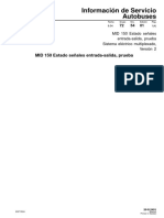 Información de Servicio Autobuses: MID 150 Estado Señales Entrada-Salida, Prueba