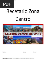 La Gastronomía de La Zona Centro de Chile | PDF | Cocina ...