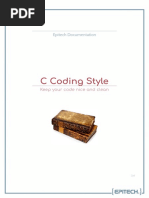 Epitech C Coding Style