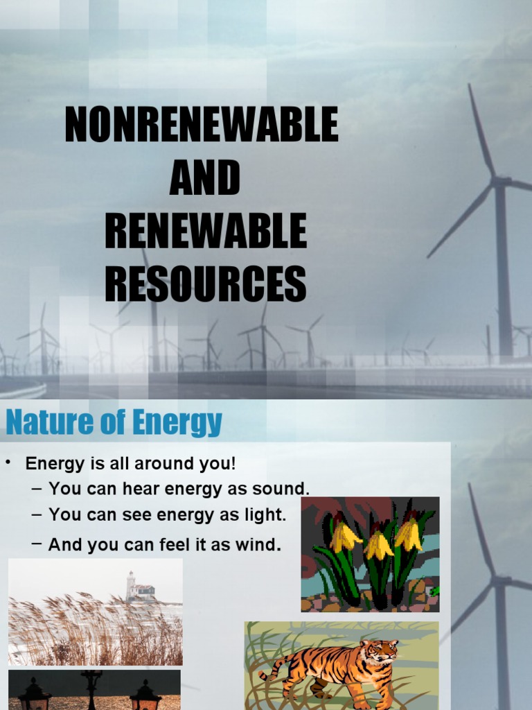 Renewable Nonrenewable PDF Fuel Cell Photovoltaics