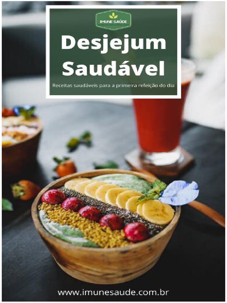 DESJEJUM - SAUDÁVEL Oficial | PDF | Pães | Massa