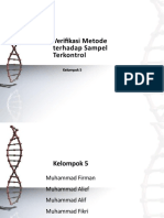 Verifikasi Metode THDP Sampel Terkontrol