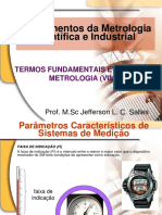 Fundamentos Da Metrologia Científica e Industrial