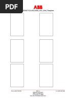 Ref615 Ansi v2.0 Hmi Led Labels Template 0