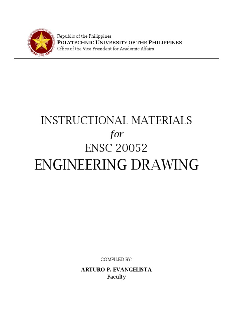 Engineering Drawing Templates PDF Circle Ellipse