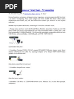 Download Instalasi Pemasangan Thin Client by Hardiansyah Rahadian SN61570763 doc pdf