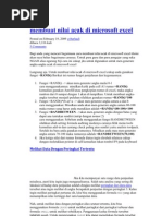Download Membuat Nilai Acak Di Microsoft Excel by Setio Wawan Adiatma SN61570784 doc pdf