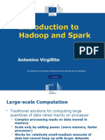 Introduction to Hadoop and Spark for Large-Scale Data Analysis